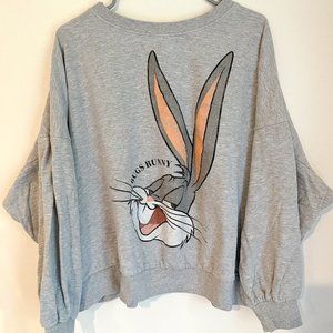 H&M Bugs Bunny Sweatshirt Looney Tunes XL